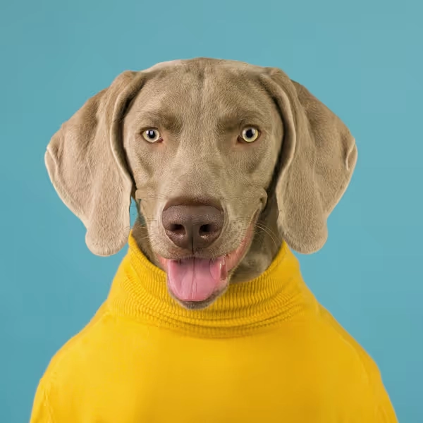 Close up dog photo from the barkbus Ruff Draft blog